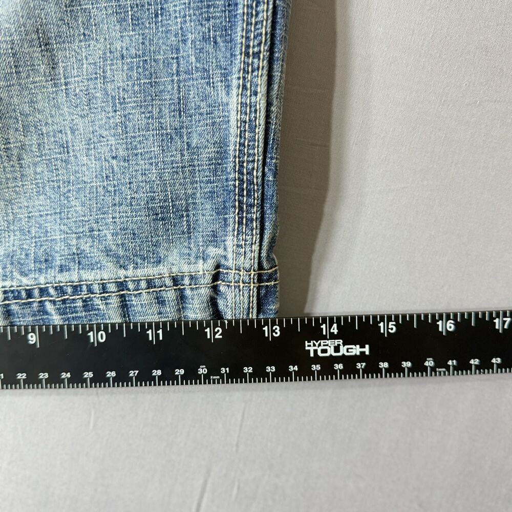 P.J. Mark Baggy Y2K Denim Shorts Size 38 - Picture 2 of 9